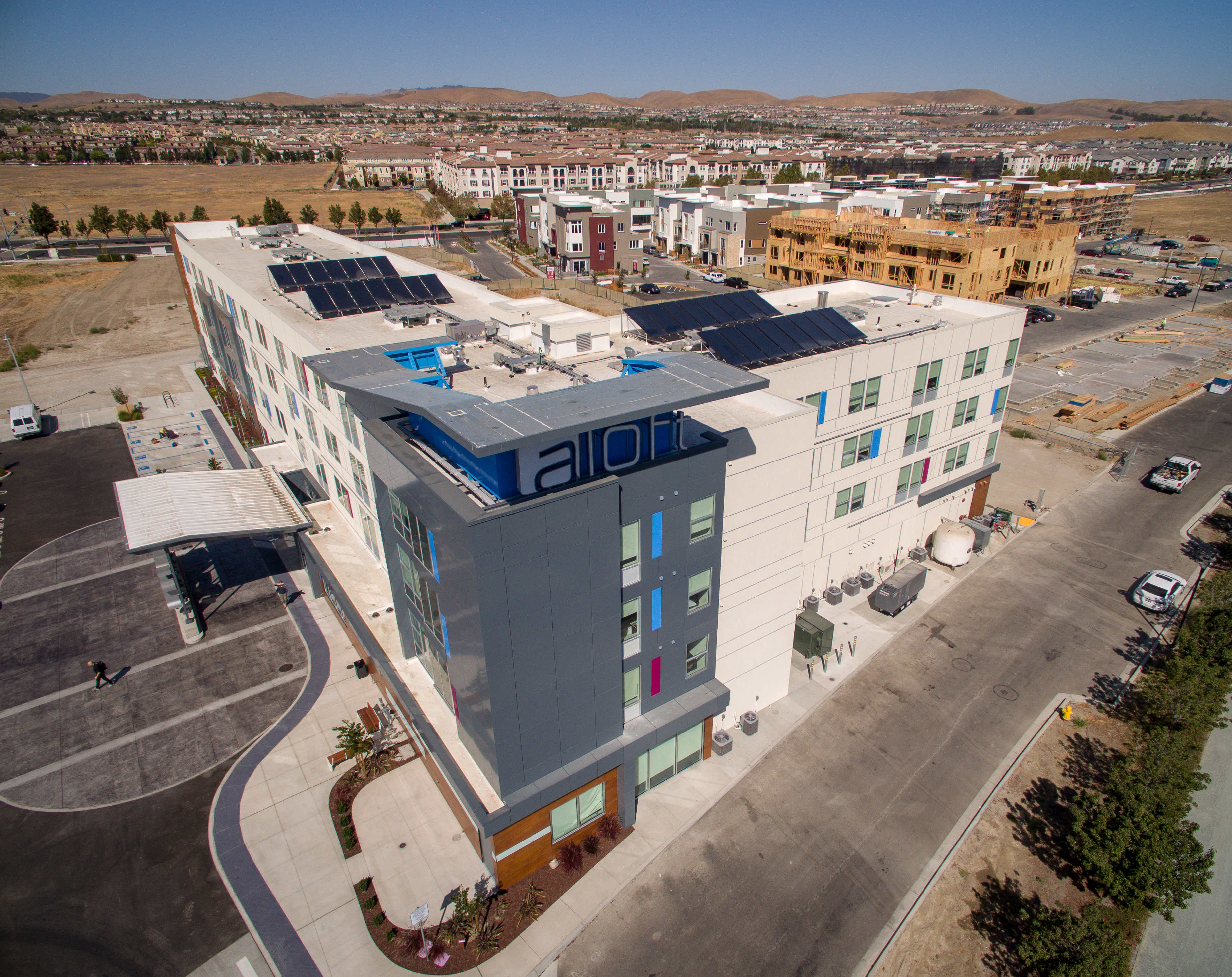 Aloft Hotel Solar Installation