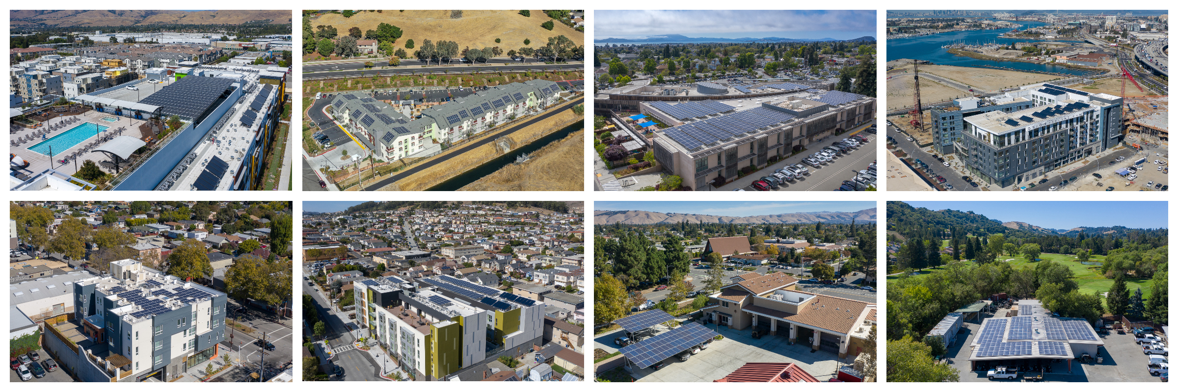 Solar Roofs Drone Gallery