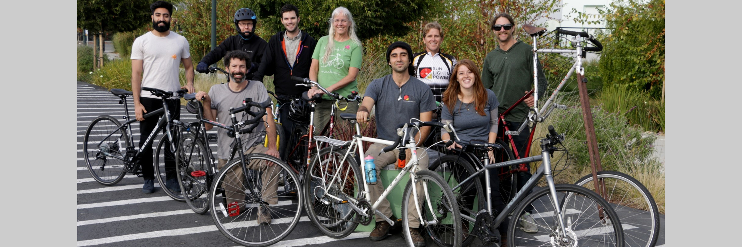 SLP celebrating National Bike to Work Week!