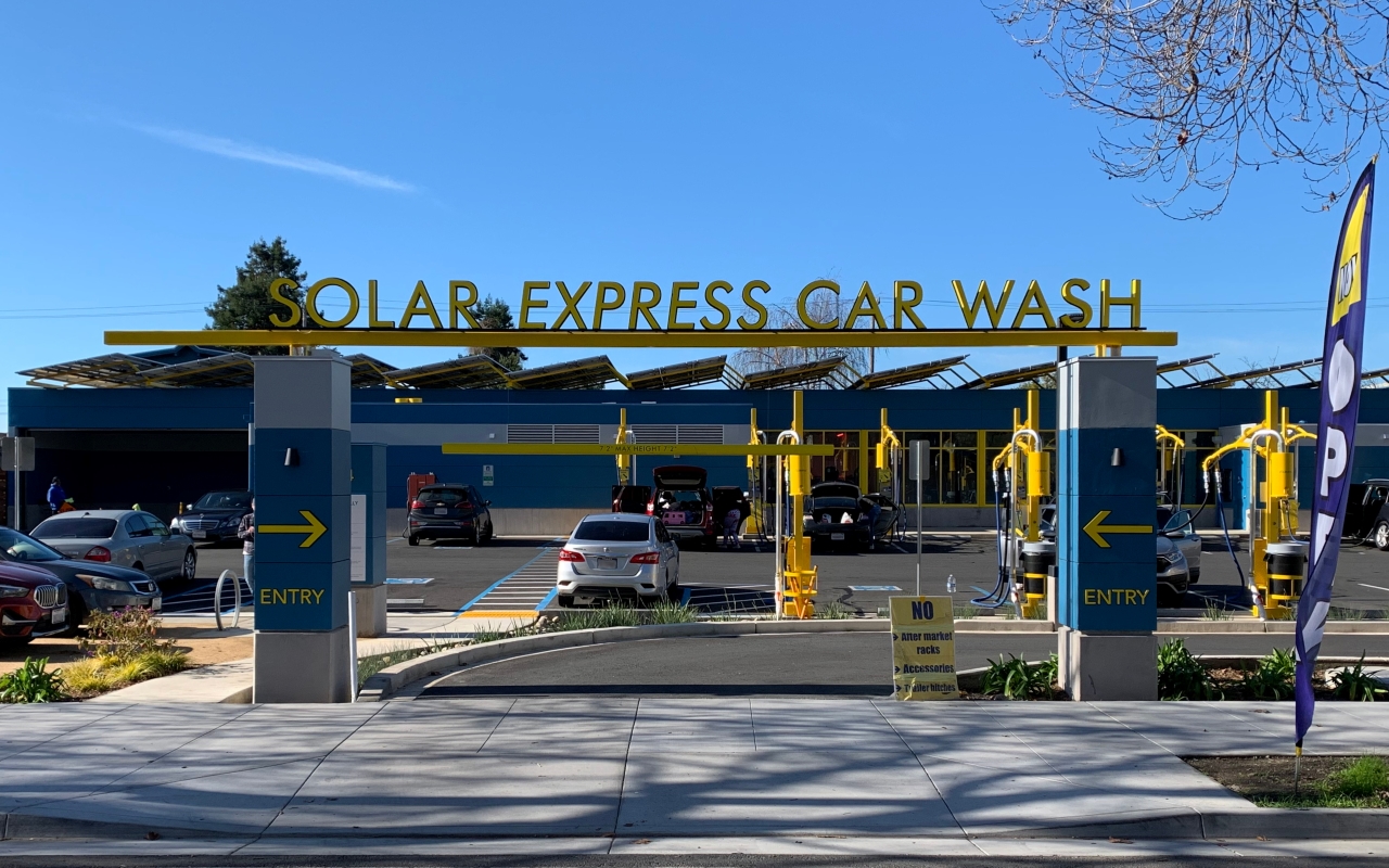 Solar Power Berkeley Carwash