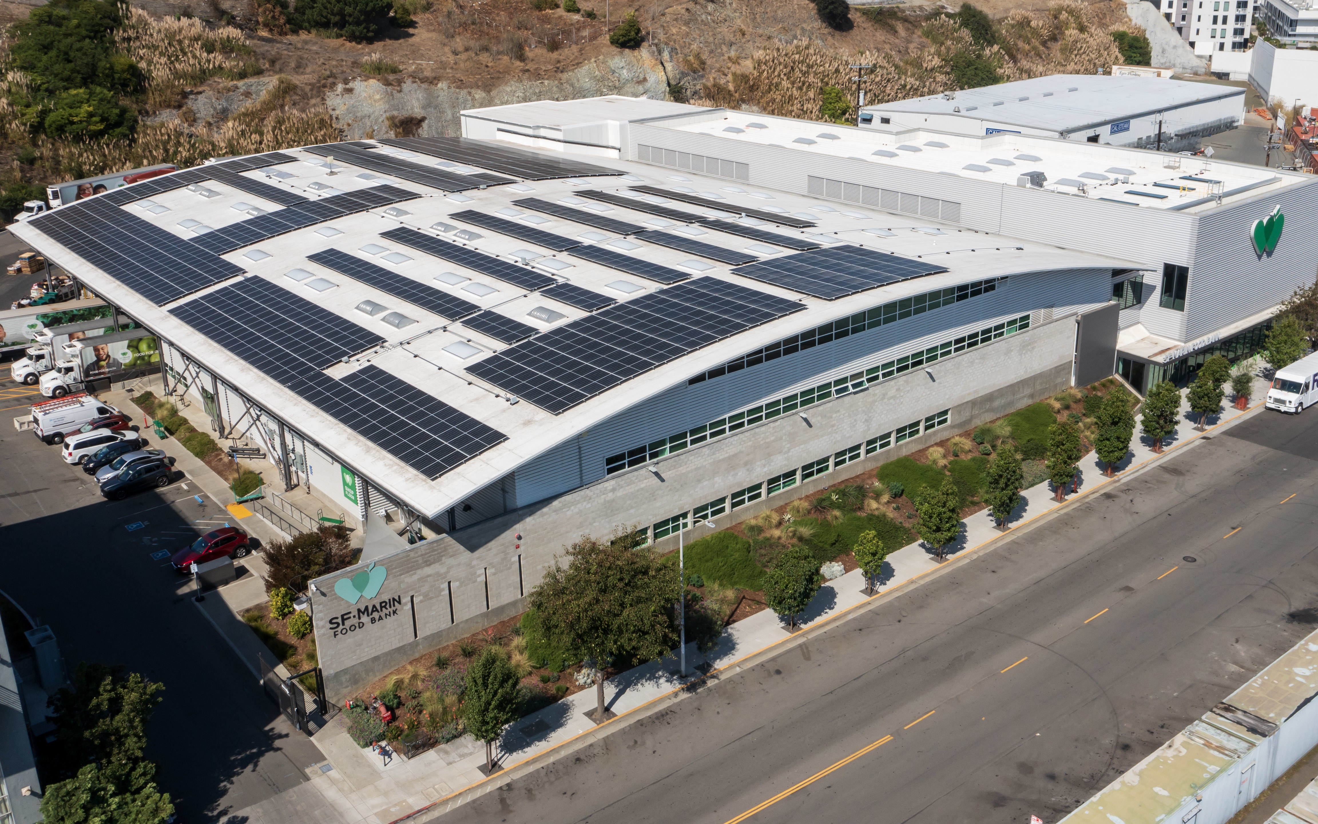 San Francisco Food Bank Rooftop Solar