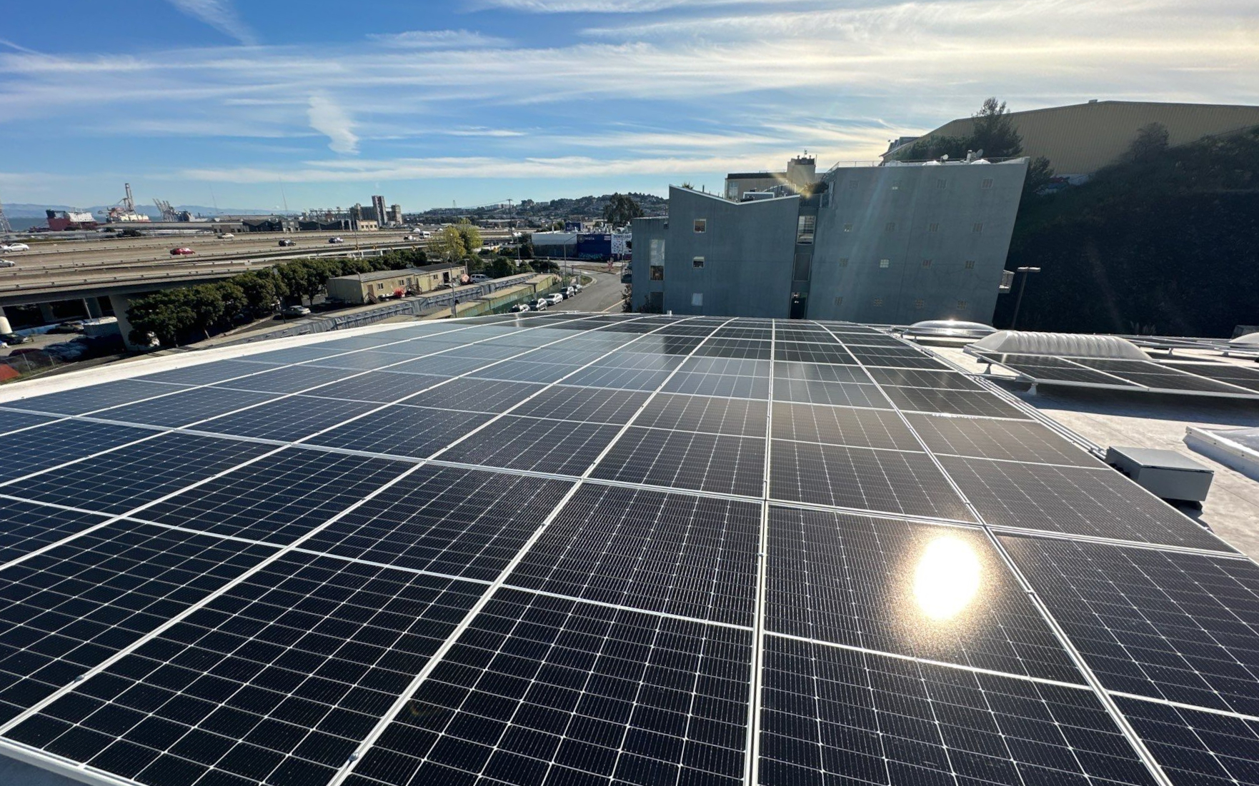 San Francisco Food Bank Rooftop Solar