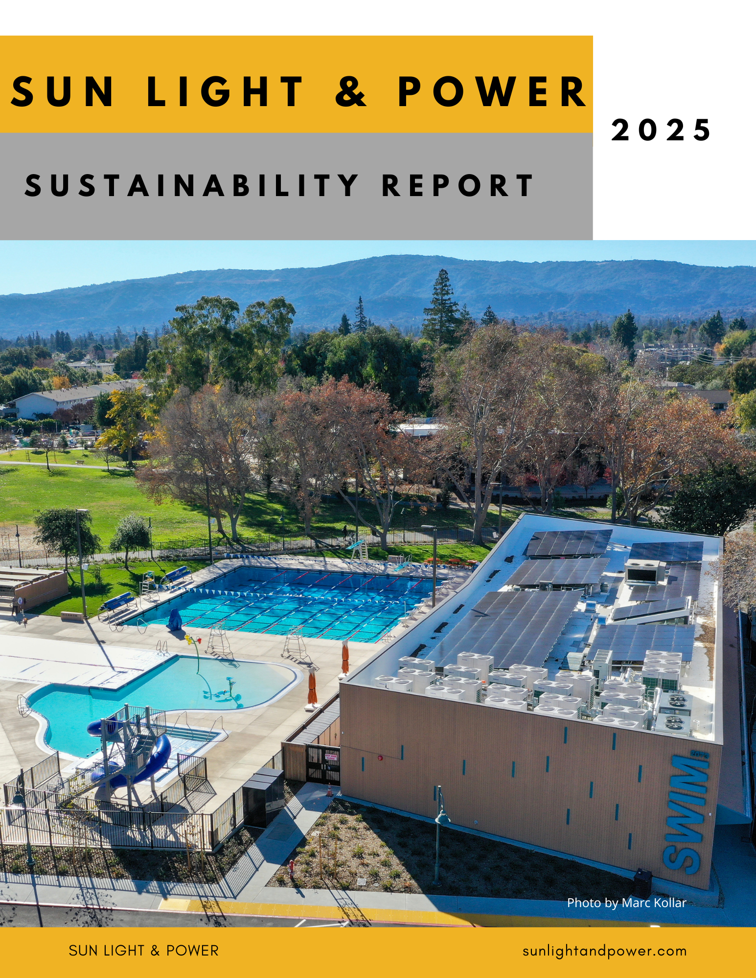 2025 Sustainability Report Cover