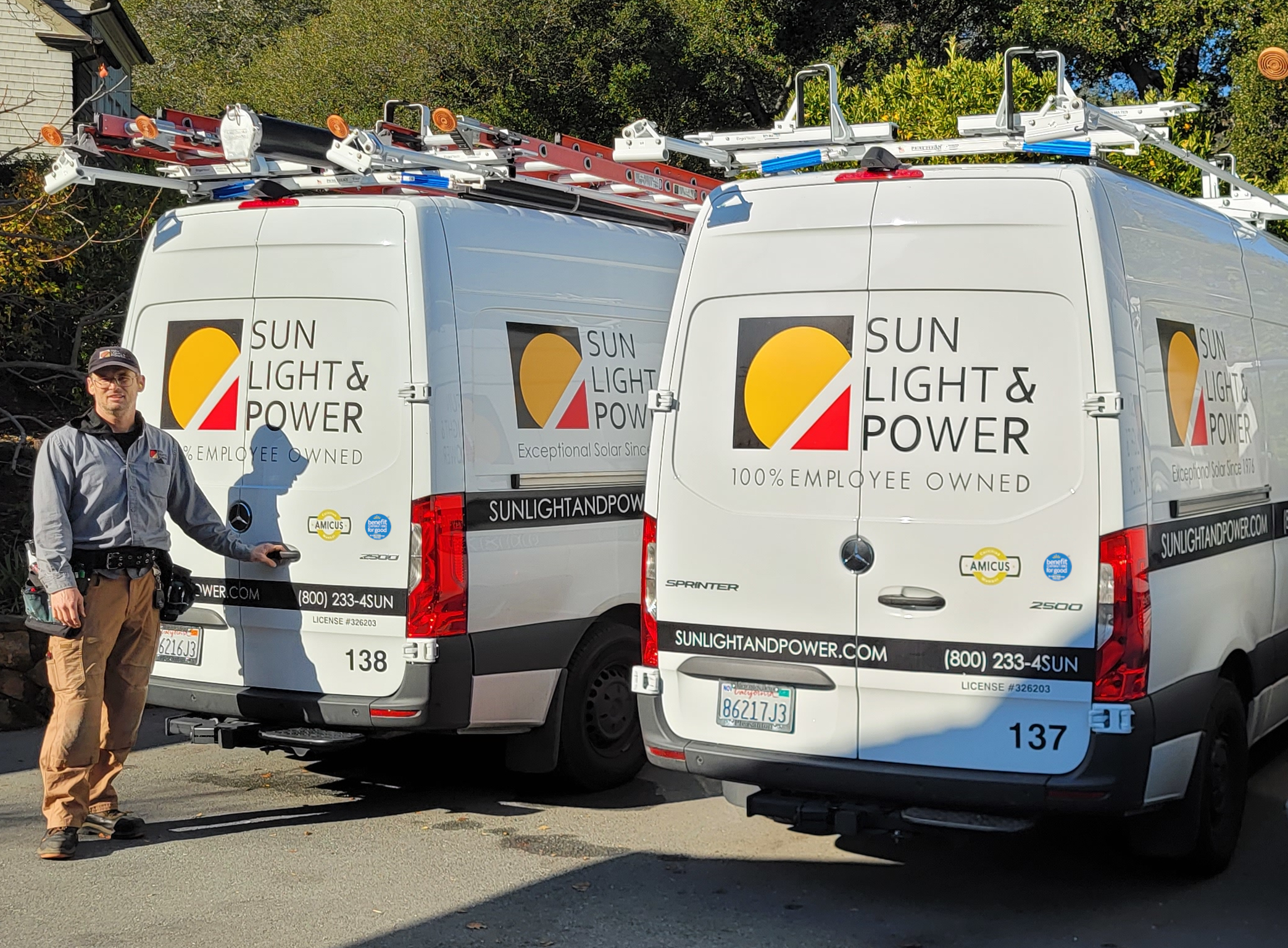 Solar Maintenance Trucks