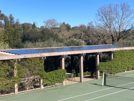 Residential Shade Solar Structure