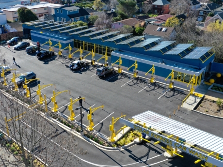 California Solar Carwash Berkeley 