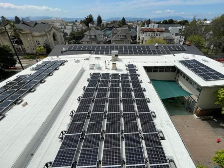 First Pres Church Rooftop Solar