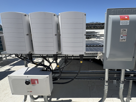 Revery Apartments Rooftop Solar Inverters
