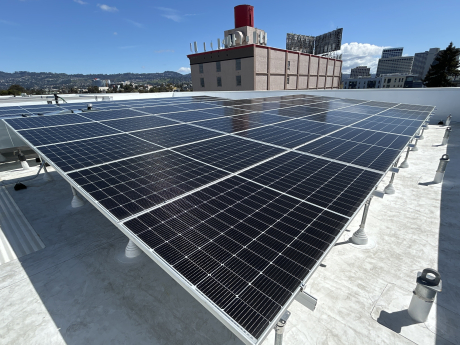 West Grand Brush Apartments Rooftop